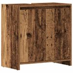 Casa si Gradina - Mobilier - Mobilier baie - Comode baie - Dulap pentru chiuveta baie lemn vechi 60x33x60cm lemn prelucrat - Infinity.ro
