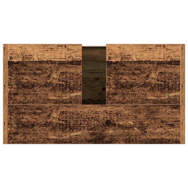 Casa si Gradina - Mobilier - Mobilier baie - Comode baie - Dulap pentru chiuveta baie lemn vechi 60x33x60cm lemn prelucrat - Infinity.ro
