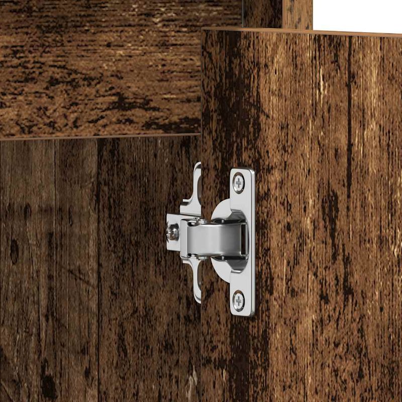 Casa si Gradina - Mobilier - Mobilier baie - Comode baie - Dulap pentru chiuveta baie lemn vechi 60x33x60cm lemn prelucrat - Infinity.ro