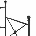 Casa si Gradina - Mobilier - Paturi si accesorii - Paturi - Pat de zi cu saia fara saltea Negru 90x200 cm Otel - Infinity.ro