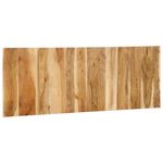Casa si Gradina - Mobilier - Paturi si accesorii - Accesorii paturi - Tablie de pat 140 cm din lemn masiv de salcam, mărime 140x1.5x50 cm - Infinity.ro