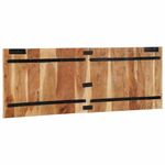 Casa si Gradina - Mobilier - Paturi si accesorii - Accesorii paturi - Tablie de pat 140 cm din lemn masiv de salcam, mărime 140x1.5x50 cm - Infinity.ro