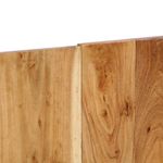 Casa si Gradina - Mobilier - Paturi si accesorii - Accesorii paturi - Tablie de pat 140 cm din lemn masiv de salcam, mărime 140x1.5x50 cm - Infinity.ro