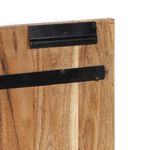 Casa si Gradina - Mobilier - Paturi si accesorii - Accesorii paturi - Tablie de pat 140 cm din lemn masiv de salcam, mărime 140x1.5x50 cm - Infinity.ro