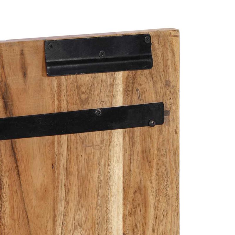 Casa si Gradina - Mobilier - Paturi si accesorii - Accesorii paturi - Tablie de pat 140 cm din lemn masiv de salcam, mărime 140x1.5x50 cm - Infinity.ro