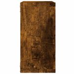 Casa si Gradina - Mobilier - Biblioteci si rafturi - Rafturi - Rafturi cuburi de perete 2 buc Stejar afumat 30x15x30 cm - Infinity.ro