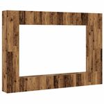 Casa si Gradina - Mobilier - Comode si corpuri - Comode - Dulapuri TV montate pe perete 4 buc Lemn vechi lemn prelucrat, lăţime 100 cm - Infinity.ro