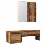Casa si Gradina - Mobilier - Canapele si coltare - Banchete - Set de mobilier pentru hol Lemn vechi din lemn prelucrat - Infinity.ro
