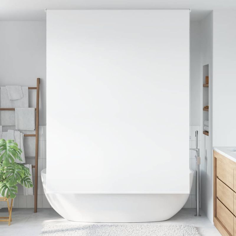 Casa si Gradina - Textile si covoare - Rulouri si jaluzele - Jaluza cu rola de dus 150x240 cm latime material 146 cm, alb - Infinity.ro