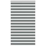 Casa si Gradina - Textile si covoare - Rulouri si jaluzele - Jaluzea tip zebra gri inchis latime tesatura 125,9 cm poliester, mărime 130x200 cm - Infinity.ro
