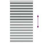 Casa si Gradina - Textile si covoare - Rulouri si jaluzele - Jaluzea tip zebra gri inchis latime tesatura 125,9 cm poliester, mărime 130x200 cm - Infinity.ro