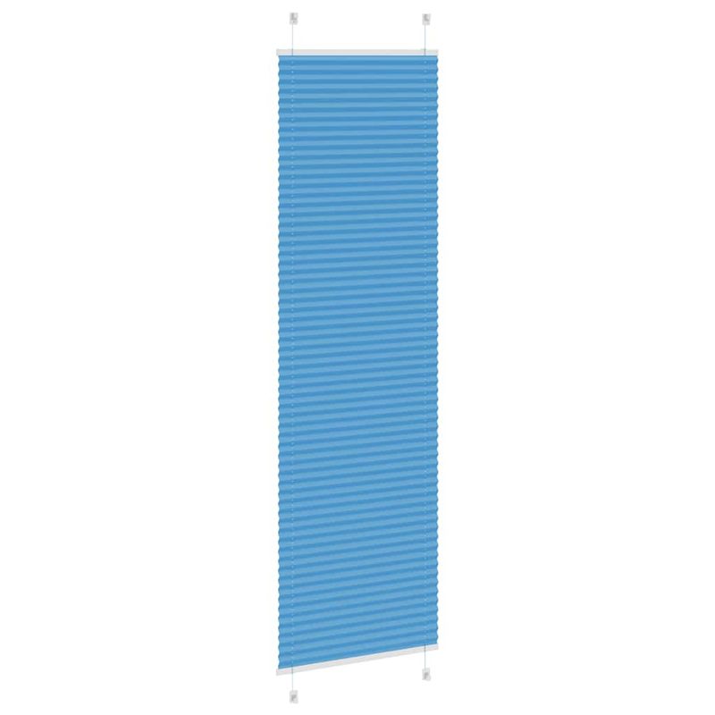 Casa si Gradina - Textile si covoare - Rulouri si jaluzele - Jaluza plisata Albastru 55x200 cm Latime tesatura 54,4 cm - Infinity.ro