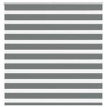 Casa si Gradina - Textile si covoare - Rulouri si jaluzele - Jaluzea tip zebra gri inchis latime tesatura 140,9 cm poliester, mărime 145x100 cm - Infinity.ro