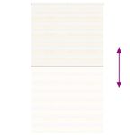 Casa si Gradina - Textile si covoare - Rulouri si jaluzele - Jaluzea tip zebra 125x230 cm latime tesatura 120,9 cm poliester, bej marmorat - Infinity.ro