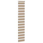Casa si Gradina - Textile si covoare - Rulouri si jaluzele - Jaluzea tip zebra 50x200 cm latime tesatura 45,9 cm poliester, sand brown - Infinity.ro