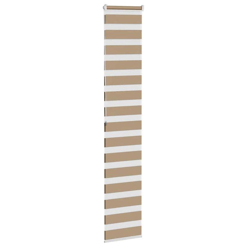 Casa si Gradina - Textile si covoare - Rulouri si jaluzele - Jaluzea tip zebra 50x200 cm latime tesatura 45,9 cm poliester, sand brown - Infinity.ro
