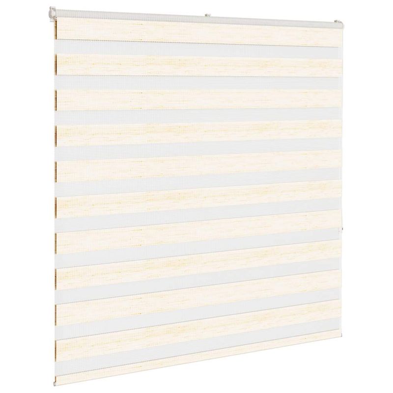 Casa si Gradina - Textile si covoare - Rulouri si jaluzele - Jaluzea tip zebra 140x150 cm latime tesatura 135,9 cm poliester, bej marmorat - Infinity.ro