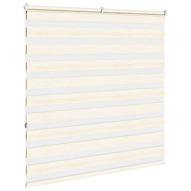 Casa si Gradina - Textile si covoare - Rulouri si jaluzele - Jaluzea tip zebra 140x150 cm latime tesatura 135,9 cm poliester, bej marmorat - Infinity.ro