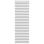 Casa si Gradina - Textile si covoare - Rulouri si jaluzele - Jaluzea tip zebra gri deschis latime tesatura 85,9 cm poliester, mărime 90x230 cm - Infinity.ro