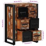 Casa si Gradina - Mobilier - Comode si corpuri - Comode - Bufeta 50x35x70 cm lemn masiv recuperat - Infinity.ro