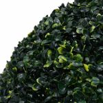Casa si Gradina - Decoratiuni - Obiecte decorative - Plante artificiale - Mingi artificiale din lemn de cimis cu lumini LED 2 buc Verde - Infinity.ro