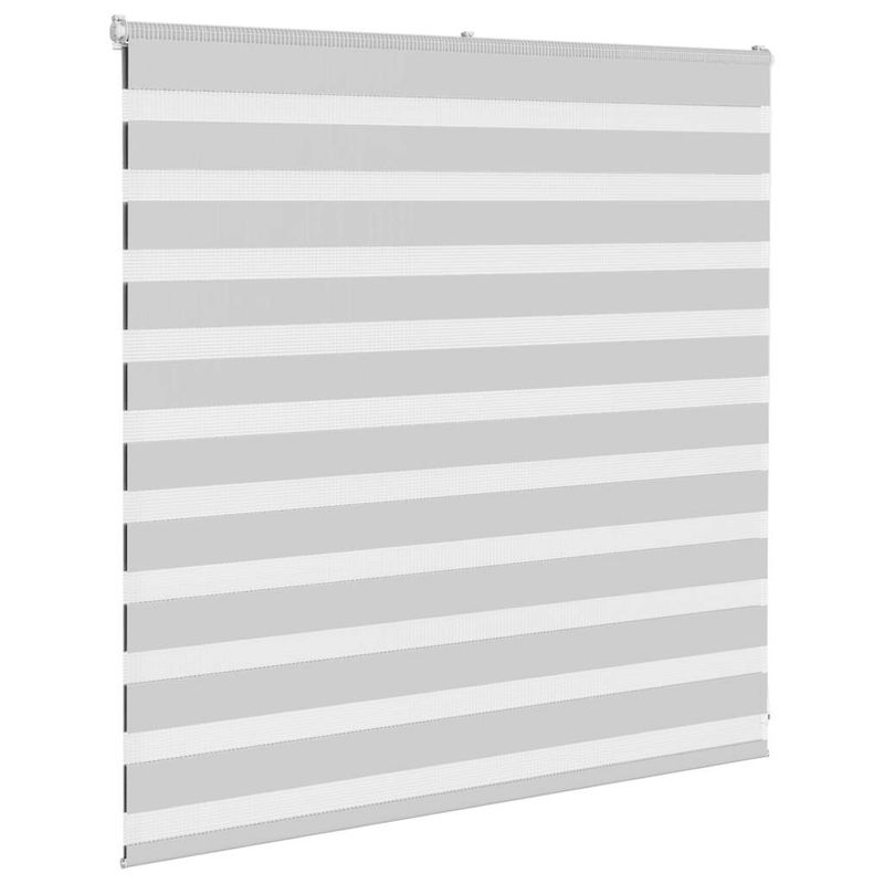 Casa si Gradina - Textile si covoare - Rulouri si jaluzele - Jaluzea tip zebra gri deschis latime tesatura 140,9cm poliester, mărime 145x100 cm - Infinity.ro