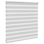 Casa si Gradina - Textile si covoare - Rulouri si jaluzele - Jaluzea tip zebra gri deschis latime tesatura 140,9cm poliester, mărime 145x100 cm - Infinity.ro