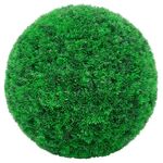 Casa si Gradina - Decoratiuni - Obiecte decorative - Plante artificiale - Mingi artificiale din lemn de cimis cu lumini LED 2 buc Verde - Infinity.ro
