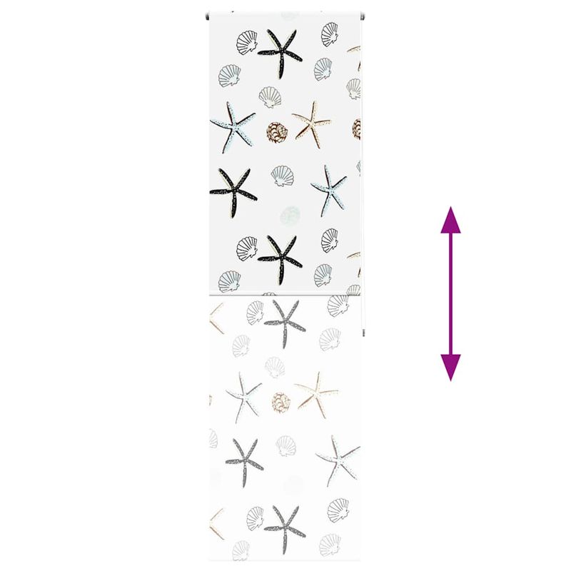Casa si Gradina - Textile si covoare - Rulouri si jaluzele - Jaluza cu rola de dus 80x240 cm, latime materiala 76 cm, scoică - Infinity.ro