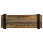 Casa si Gradina - Mobilier - Biblioteci si rafturi - Rafturi - Raft de perete din lemn masiv multicolor recuperat, mărime 90x33x45 cm - Infinity.ro