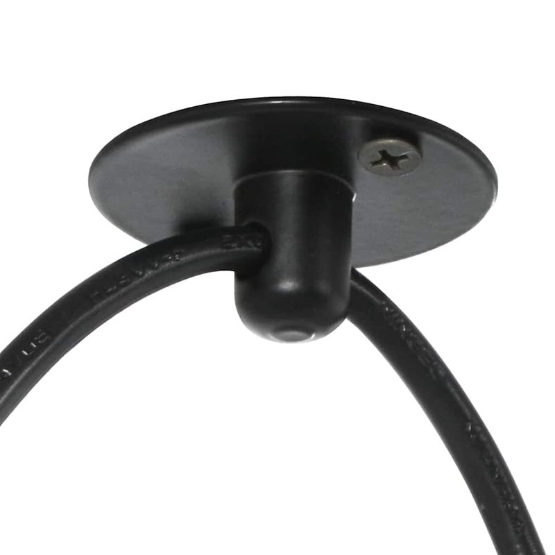 Casa si Gradina - Corpuri si surse de iluminat - Lustre si pendule - Lampa suspendata cu 3 suporturi E27 metal negru - Infinity.ro