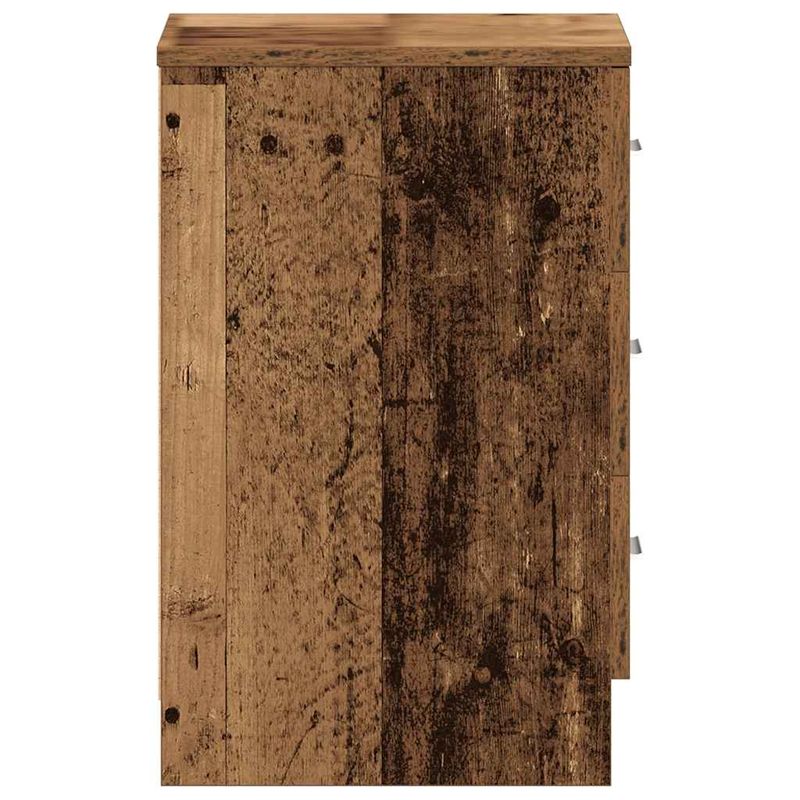 Casa si Gradina - Mobilier - Comode si corpuri - Noptiere - Noptiera din lemn vechi 38x35x55 cm lemn prelucrat - Infinity.ro