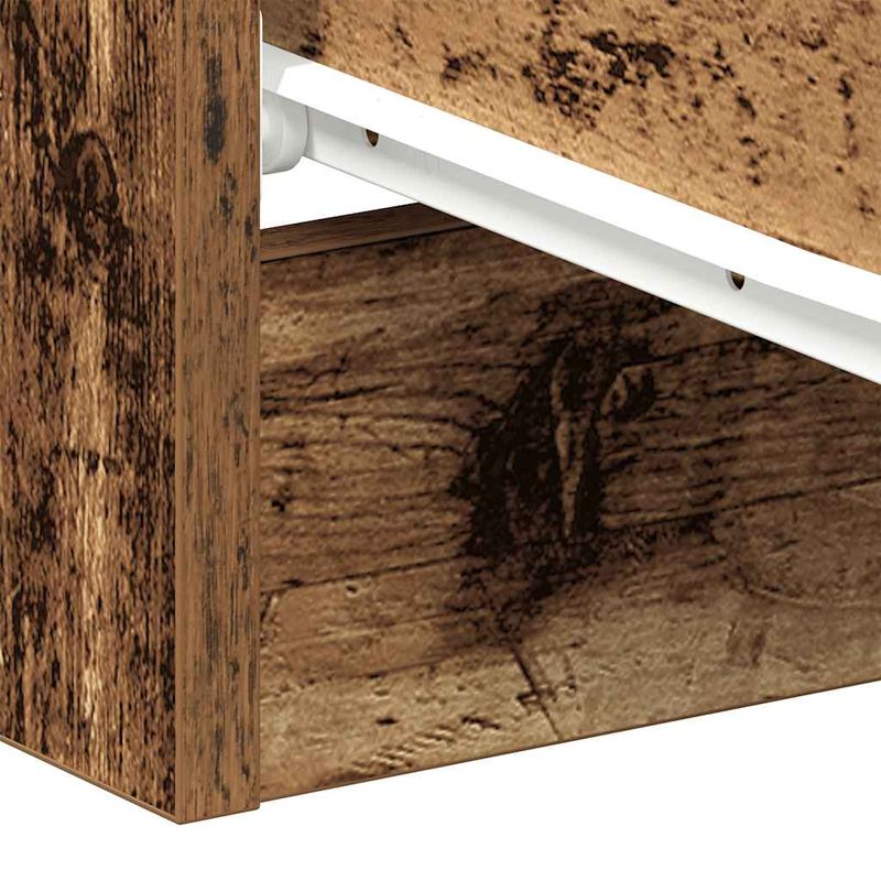 Casa si Gradina - Mobilier - Comode si corpuri - Noptiere - Noptiera din lemn vechi 38x35x55 cm lemn prelucrat - Infinity.ro