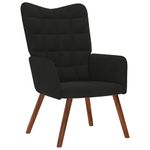 Casa si Gradina - Mobilier - Scaune si fotolii - Fotolii - Fotoliu de relaxare, negru, catifea - Infinity.ro