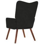 Casa si Gradina - Mobilier - Scaune si fotolii - Fotolii - Fotoliu de relaxare, negru, catifea - Infinity.ro