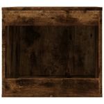 Petshop - Ingrijire si Igiena - Litiere si accesorii - Litiere acoperite - Cutie litiera pisici stejar fumuriu 47x59x42 cm lemn prelucrat - Infinity.ro
