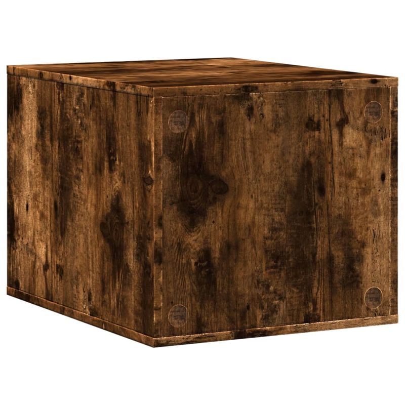 Petshop - Ingrijire si Igiena - Litiere si accesorii - Litiere acoperite - Cutie litiera pisici stejar fumuriu 47x59x42 cm lemn prelucrat - Infinity.ro