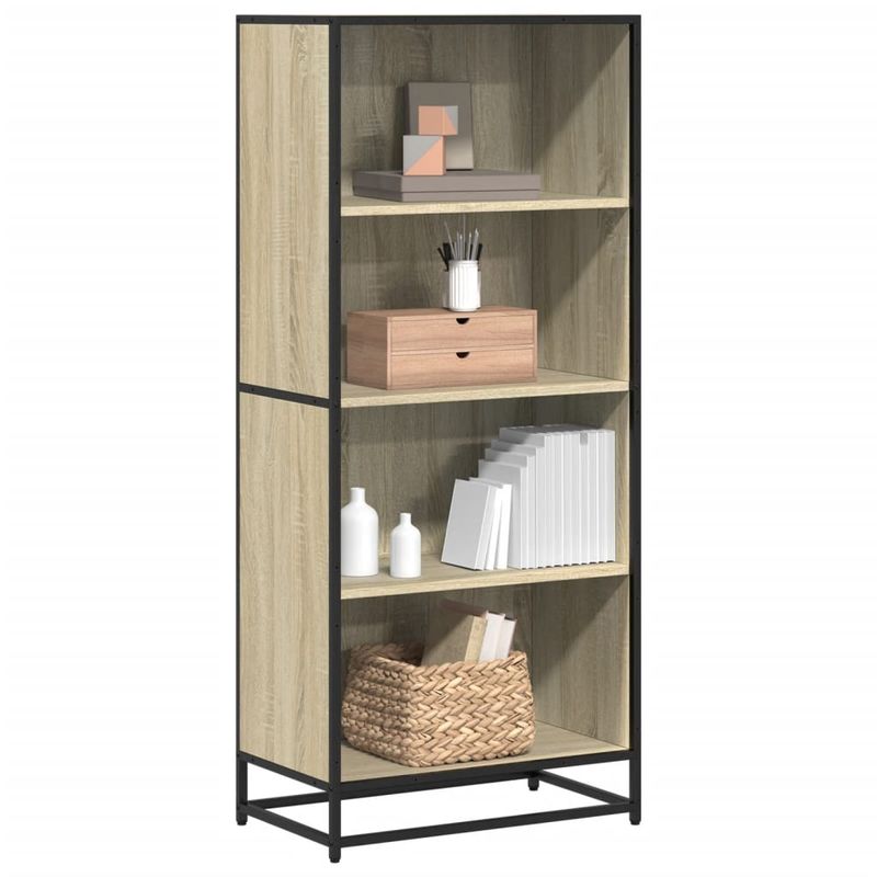 Casa si Gradina - Mobilier - Biblioteci si rafturi - Biblioteci - Biblioteca, stejar sonoma, 60x35x139 cm, lemn prelucrat - Infinity.ro