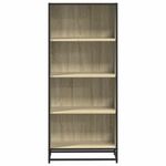 Casa si Gradina - Mobilier - Biblioteci si rafturi - Biblioteci - Biblioteca, stejar sonoma, 60x35x139 cm, lemn prelucrat - Infinity.ro