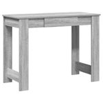 Casa si Gradina - Mobilier - Mese si birouri - Birouri - Birou Gri Sonoma 100x45x75 cm lemn prelucrat - Infinity.ro