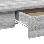 Casa si Gradina - Mobilier - Mese si birouri - Birouri - Birou Gri Sonoma 100x45x75 cm lemn prelucrat - Infinity.ro