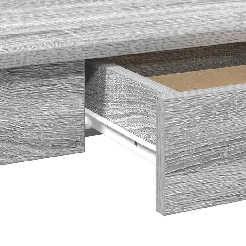 Casa si Gradina - Mobilier - Mese si birouri - Birouri - Birou Gri Sonoma 100x45x75 cm lemn prelucrat - Infinity.ro