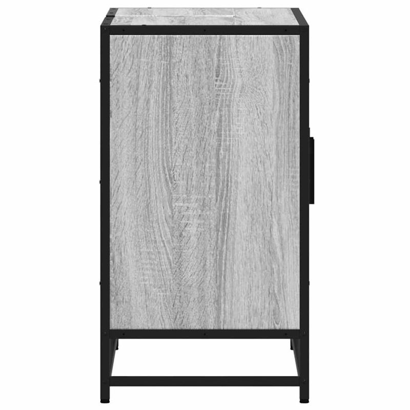 Casa si Gradina - Mobilier - Mobilier baie - Comode baie - Dulap pentru chiuveta de baie gri Sonoma 90x33x60 cm lemn - Infinity.ro