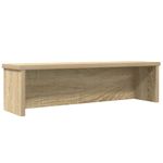 Casa si Gradina - Bucatarie si vesela - Organizare si depozitare bucatarie - Suporturi tacamuri si vase - Suport de bucatarie stivuibil Stejar Sonoma Lemn prelucrat, mărime 50x15x16 cm - Infinity.ro