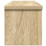 Casa si Gradina - Bucatarie si vesela - Organizare si depozitare bucatarie - Suporturi tacamuri si vase - Suport de bucatarie stivuibil Stejar Sonoma Lemn prelucrat, mărime 50x15x16 cm - Infinity.ro