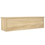 Casa si Gradina - Bucatarie si vesela - Organizare si depozitare bucatarie - Suporturi tacamuri si vase - Suport de bucatarie stivuibil Stejar Sonoma Lemn prelucrat, mărime 50x15x16 cm - Infinity.ro