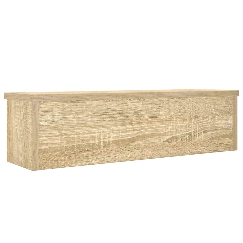 Casa si Gradina - Bucatarie si vesela - Organizare si depozitare bucatarie - Suporturi tacamuri si vase - Suport de bucatarie stivuibil Stejar Sonoma Lemn prelucrat, mărime 50x15x16 cm - Infinity.ro