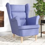 Casa si Gradina - Mobilier - Scaune si fotolii - Fotolii - Fotoliu, albastru jeans, 74x84x100 cm, textil - Infinity.ro