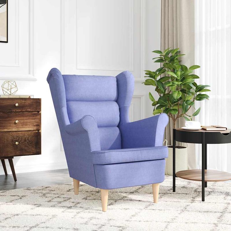 Casa si Gradina - Mobilier - Scaune si fotolii - Fotolii - Fotoliu, albastru jeans, 74x84x100 cm, textil - Infinity.ro