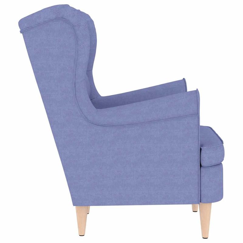 Casa si Gradina - Mobilier - Scaune si fotolii - Fotolii - Fotoliu, albastru jeans, 74x84x100 cm, textil - Infinity.ro